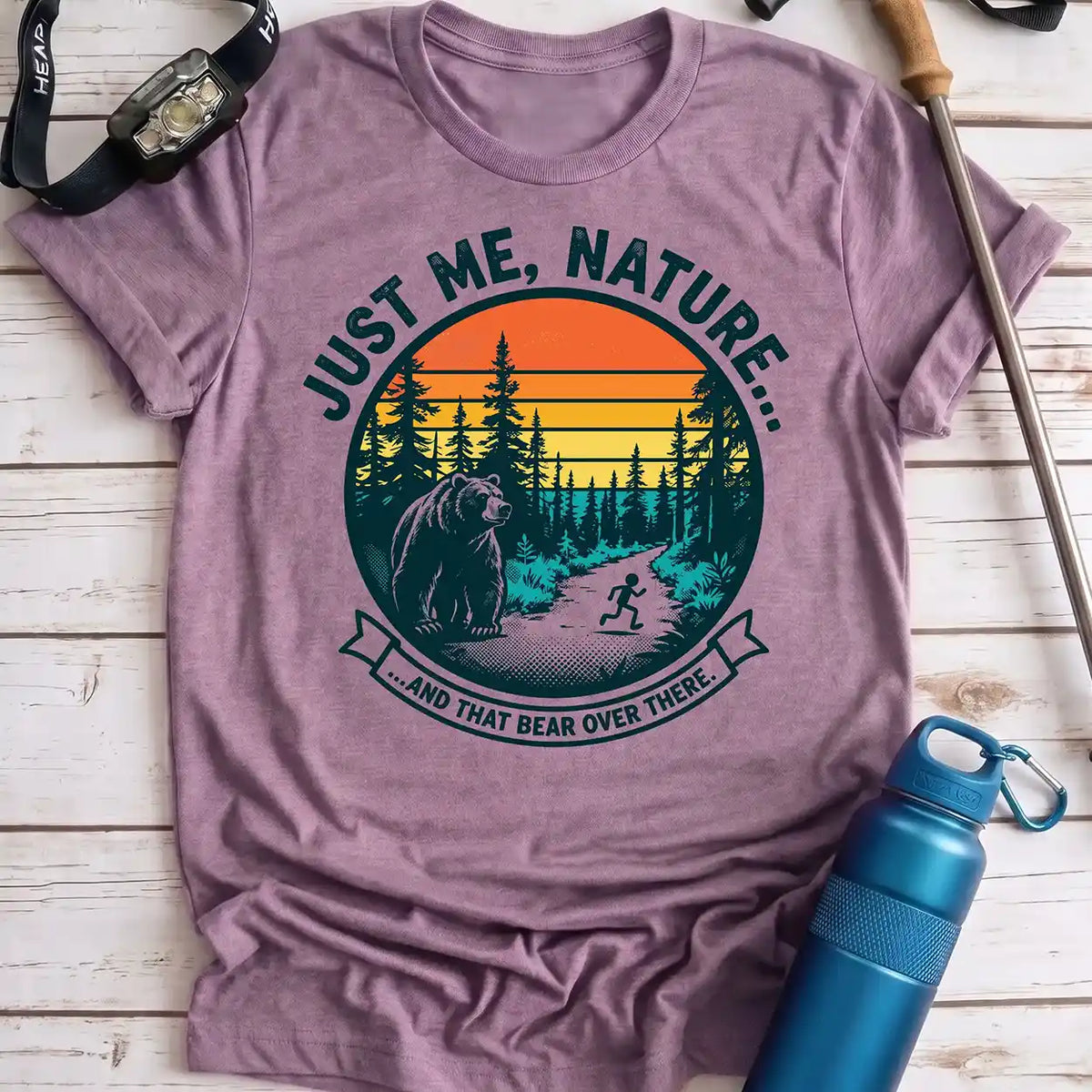 Just Me Nature Bear Tee