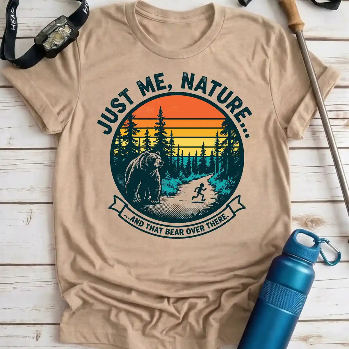 Just Me Nature Bear Tee