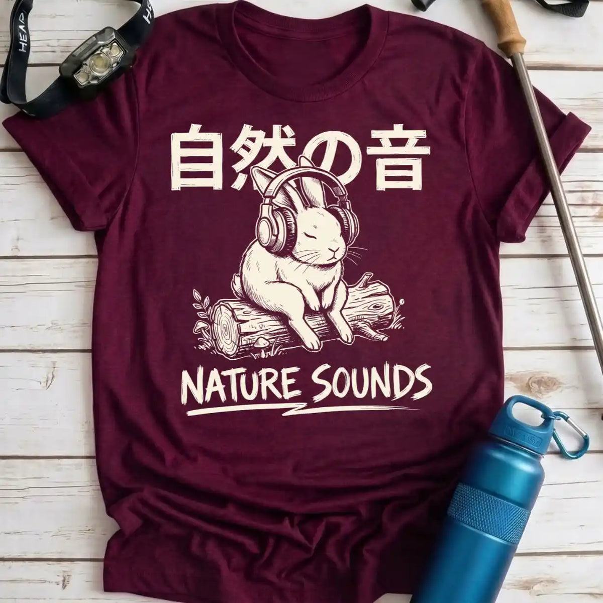 Nature Sounds Bunny Tee