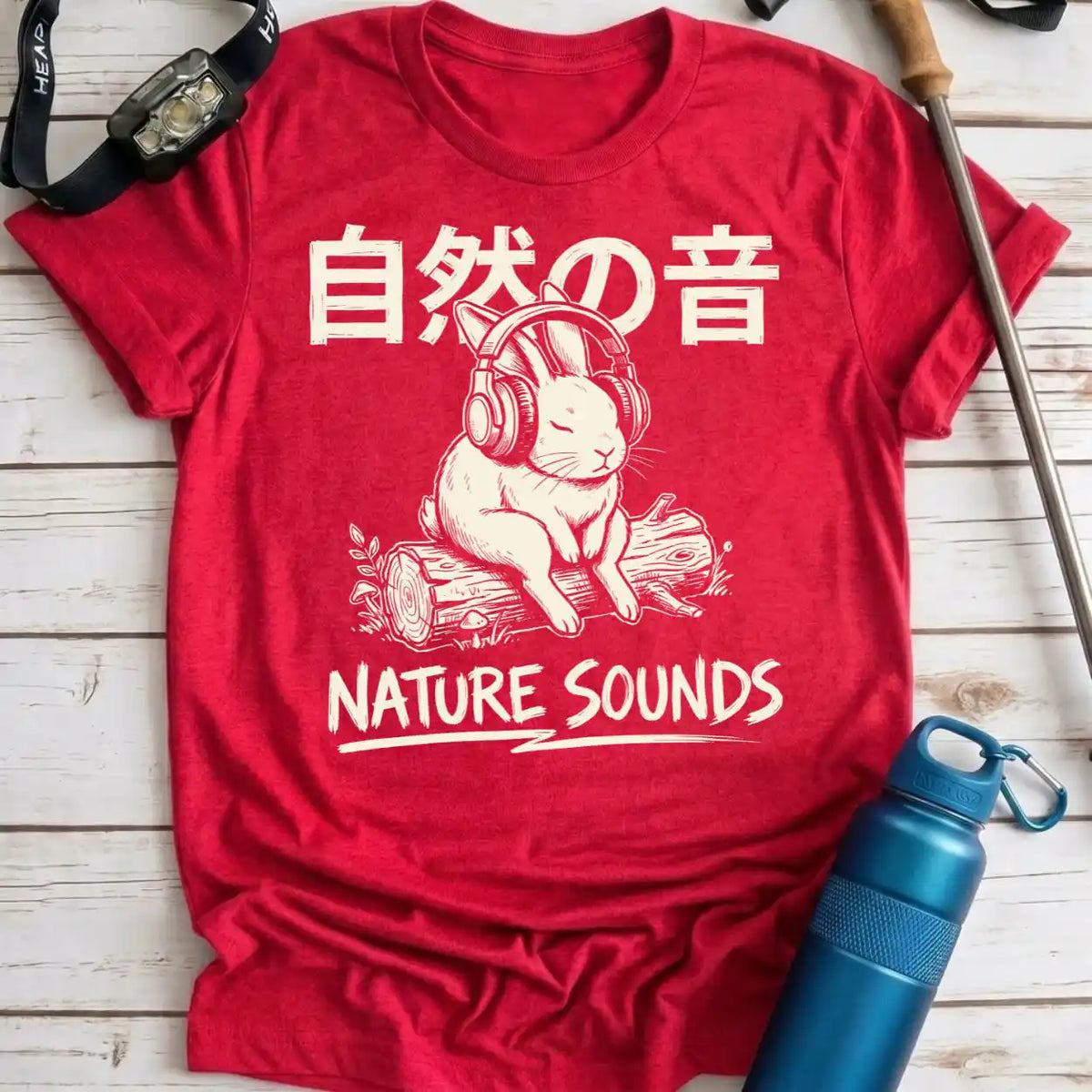 Nature Sounds Bunny Tee