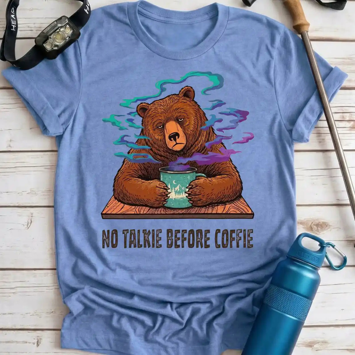 No Talkie Coffee Bear Tee