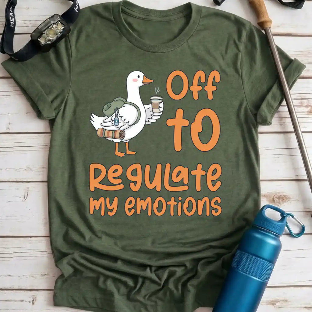 Regulating Emotions Goose Tee