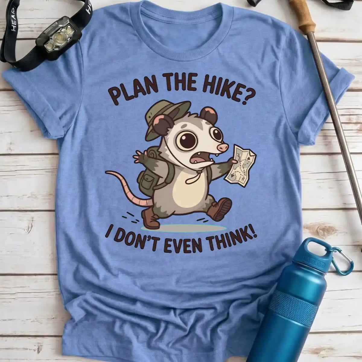 Plan the Hike Opossum Tee