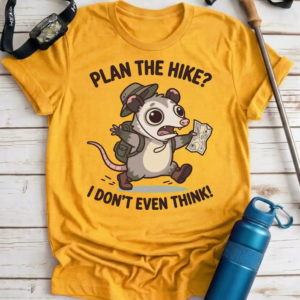Plan the Hike Opossum Tee