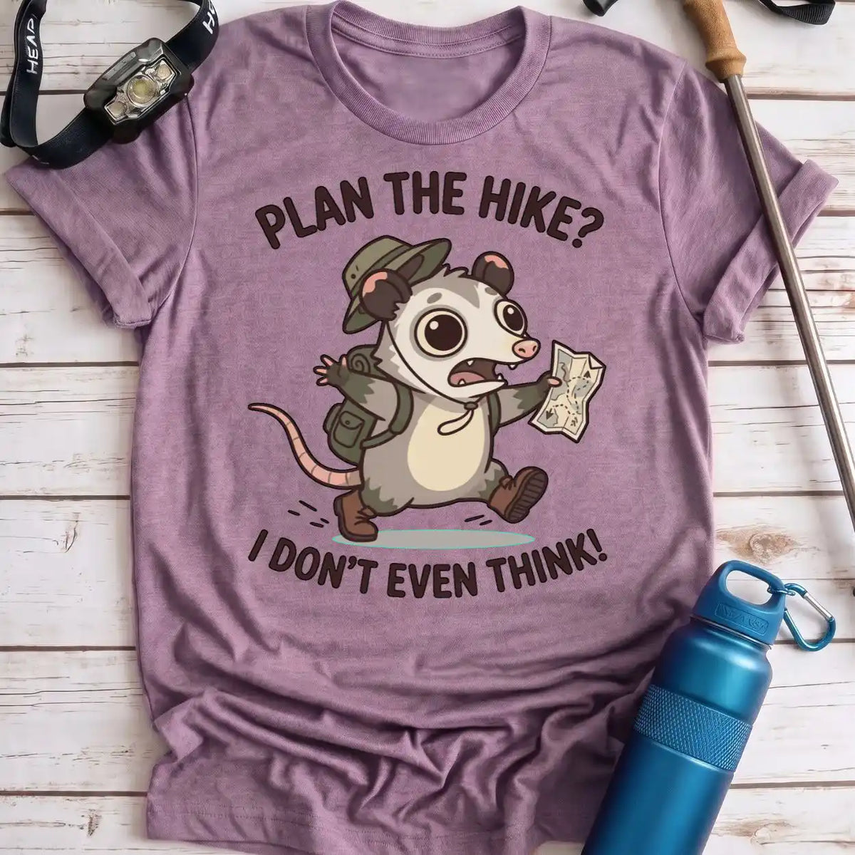 Plan the Hike Opossum Tee