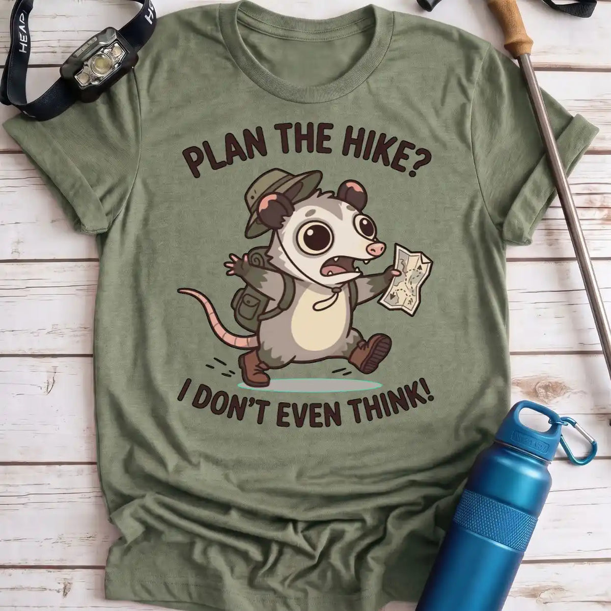 Plan the Hike Opossum Tee