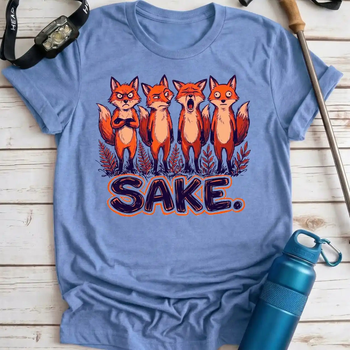 Fox Sake Woodland Tee