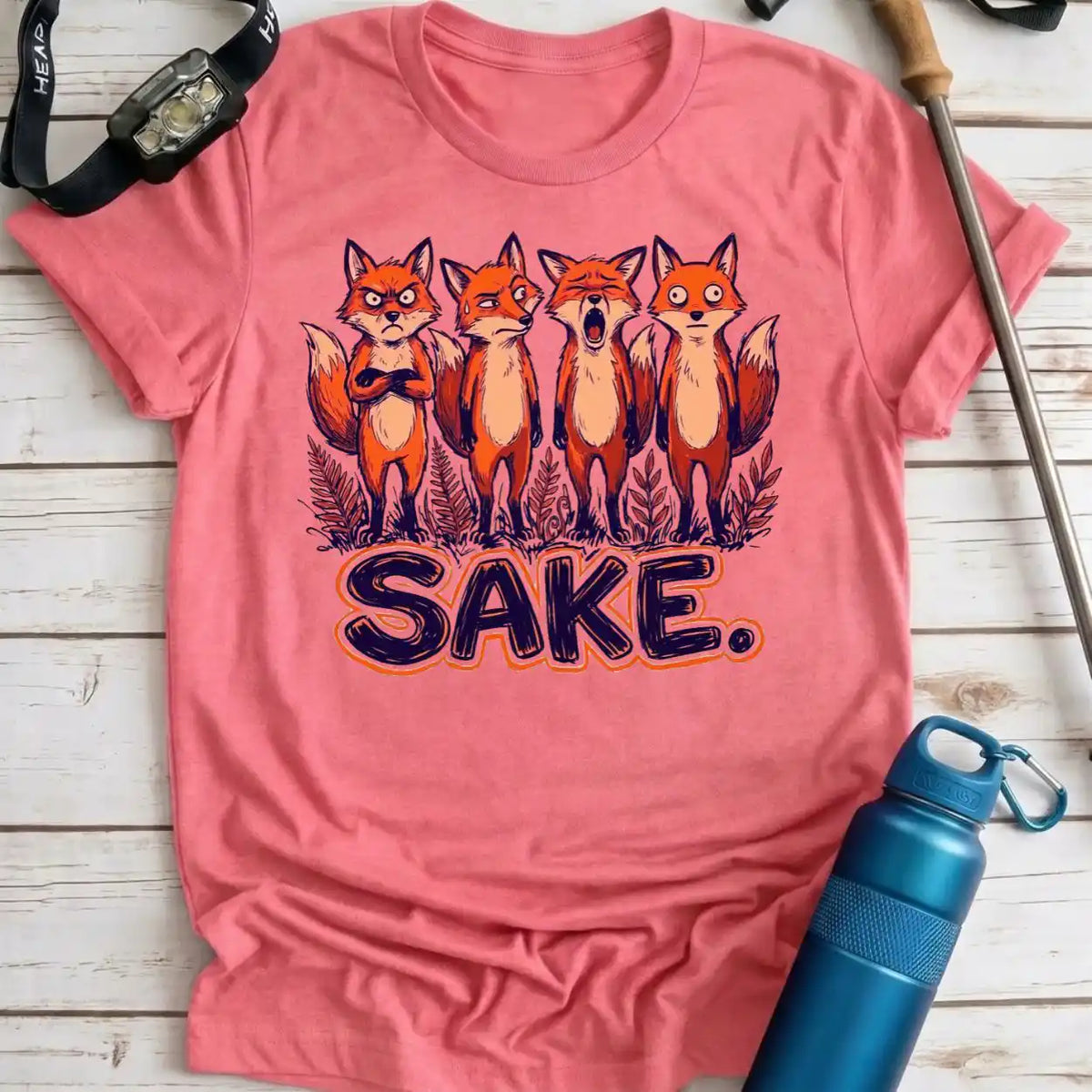 Fox Sake Woodland Tee