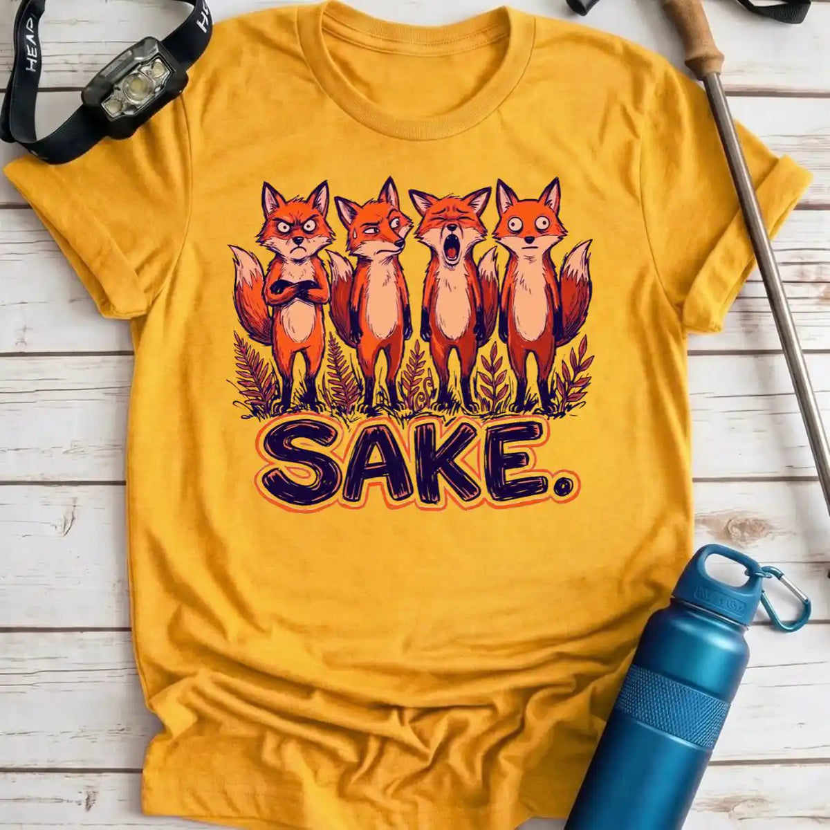 Fox Sake Woodland Tee