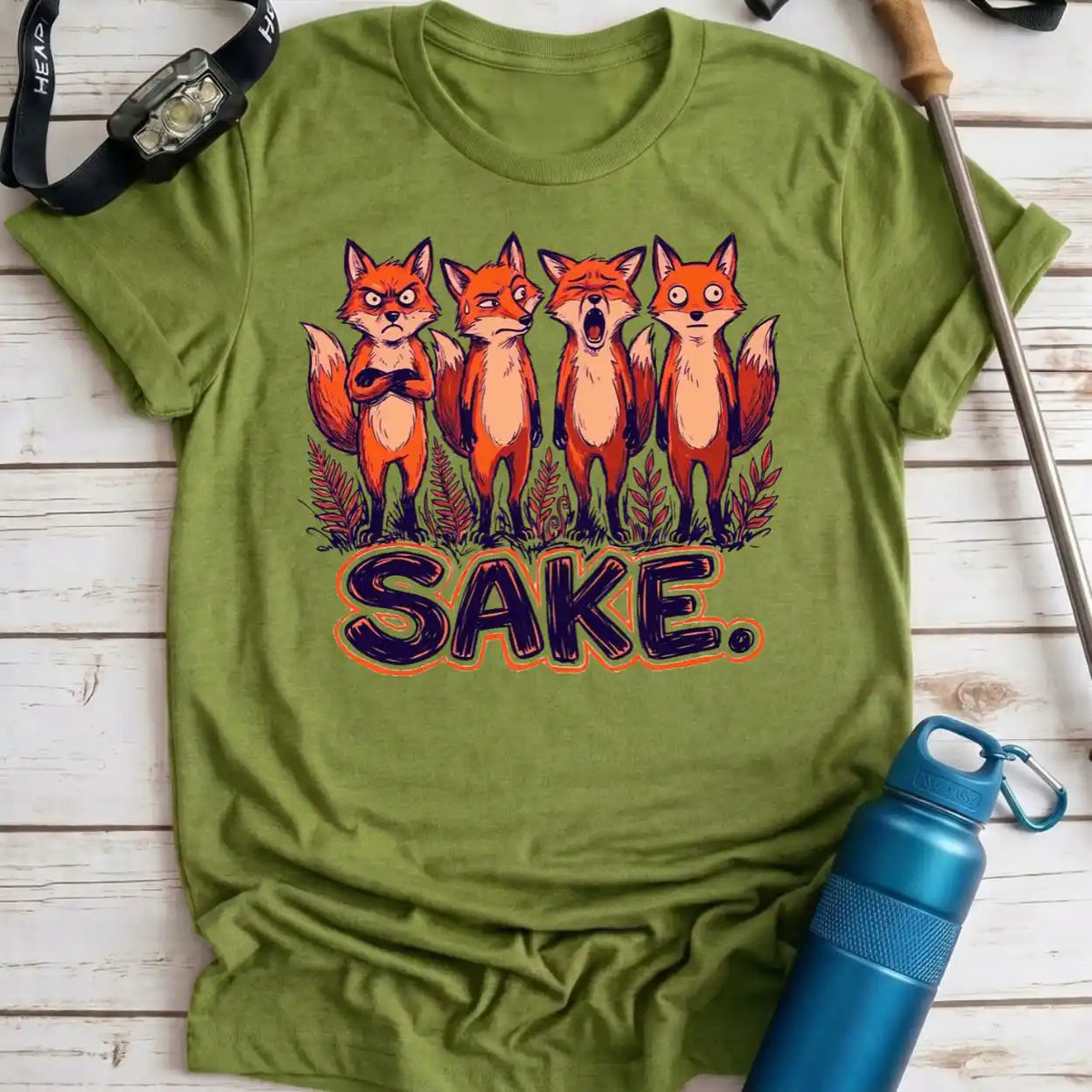 Fox Sake Woodland Tee