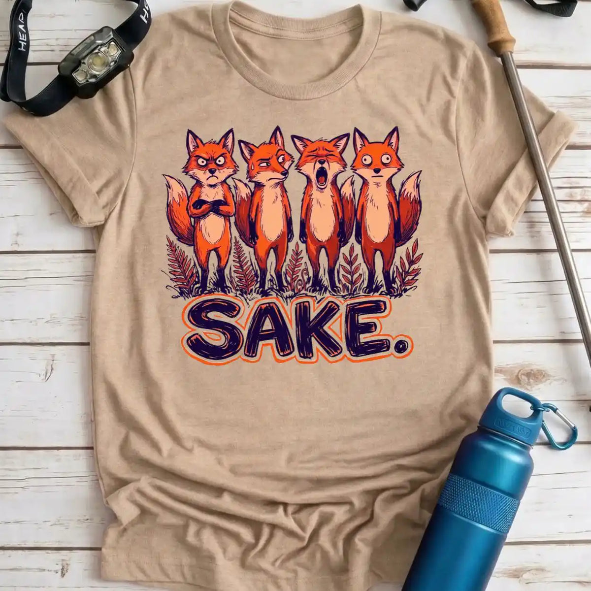 Fox Sake Woodland Tee