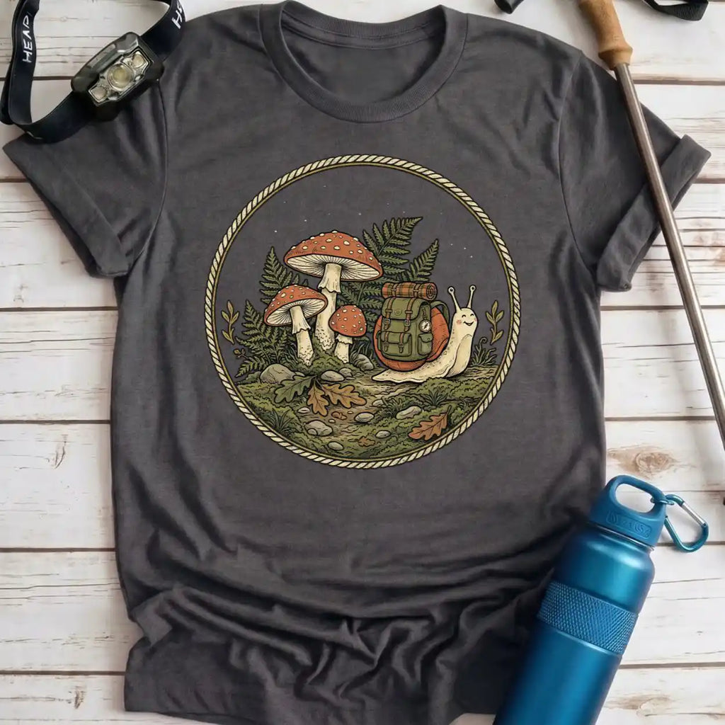 Mushroom Trail Snail Tee