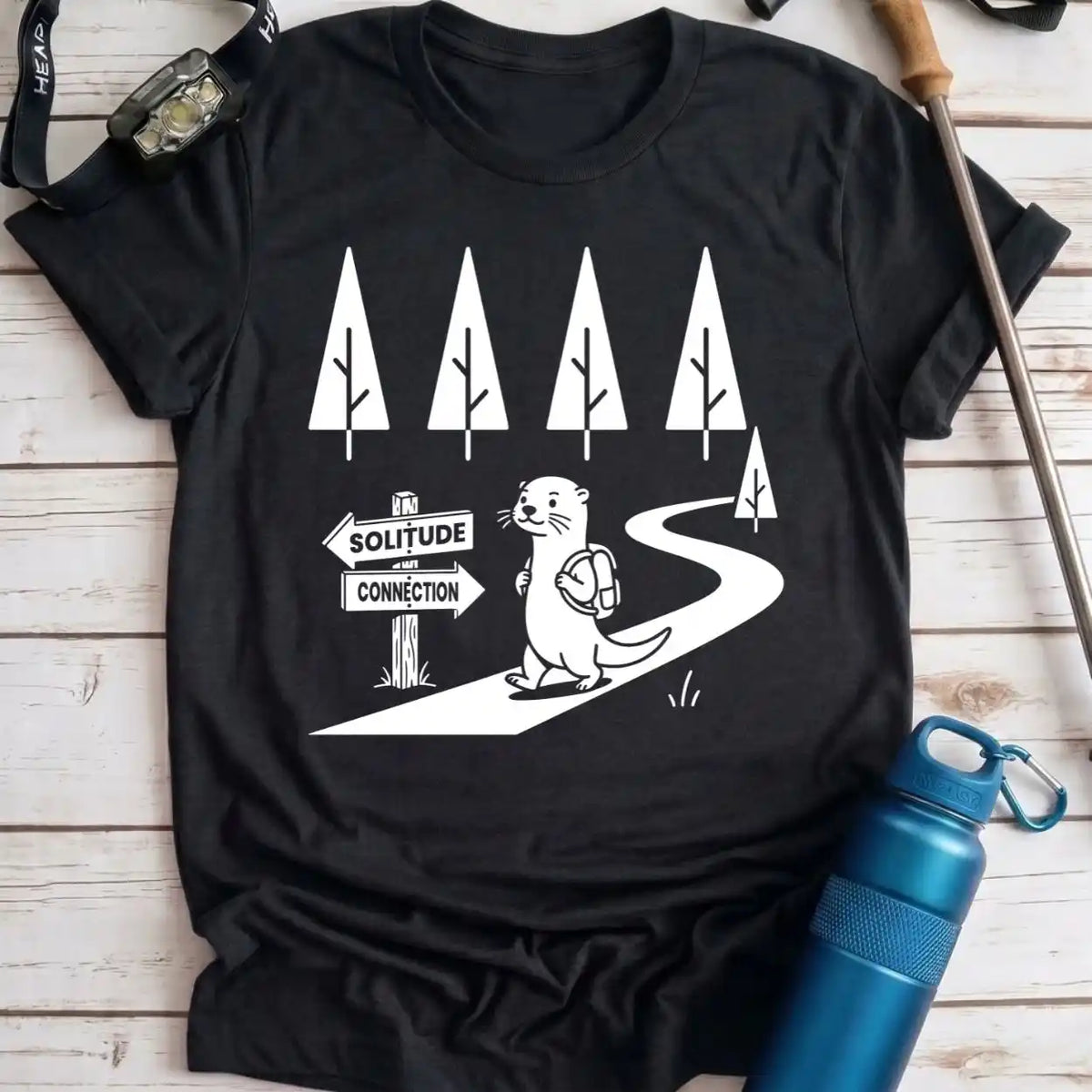 Solitude Trail Otter Tee