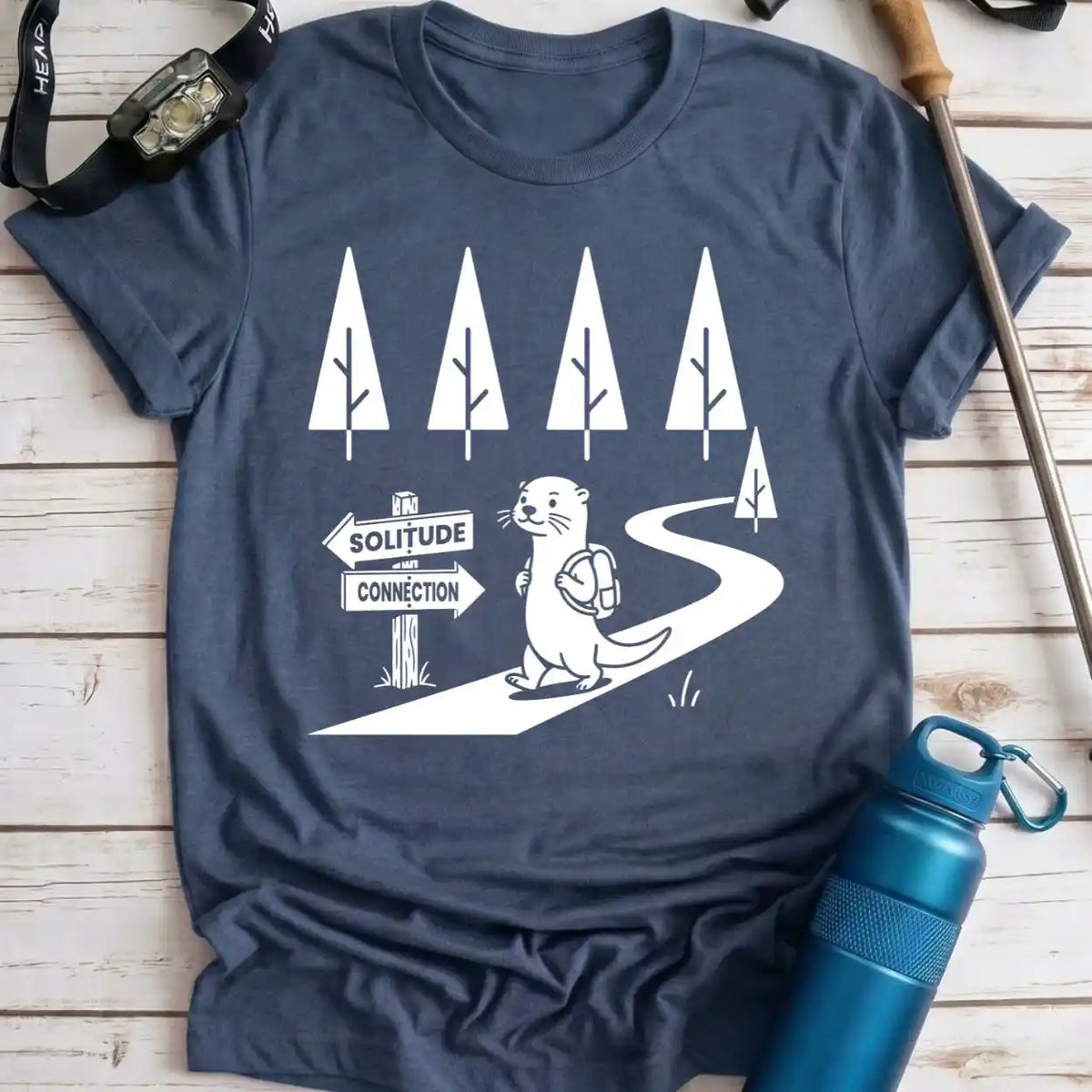 Solitude Trail Otter Tee