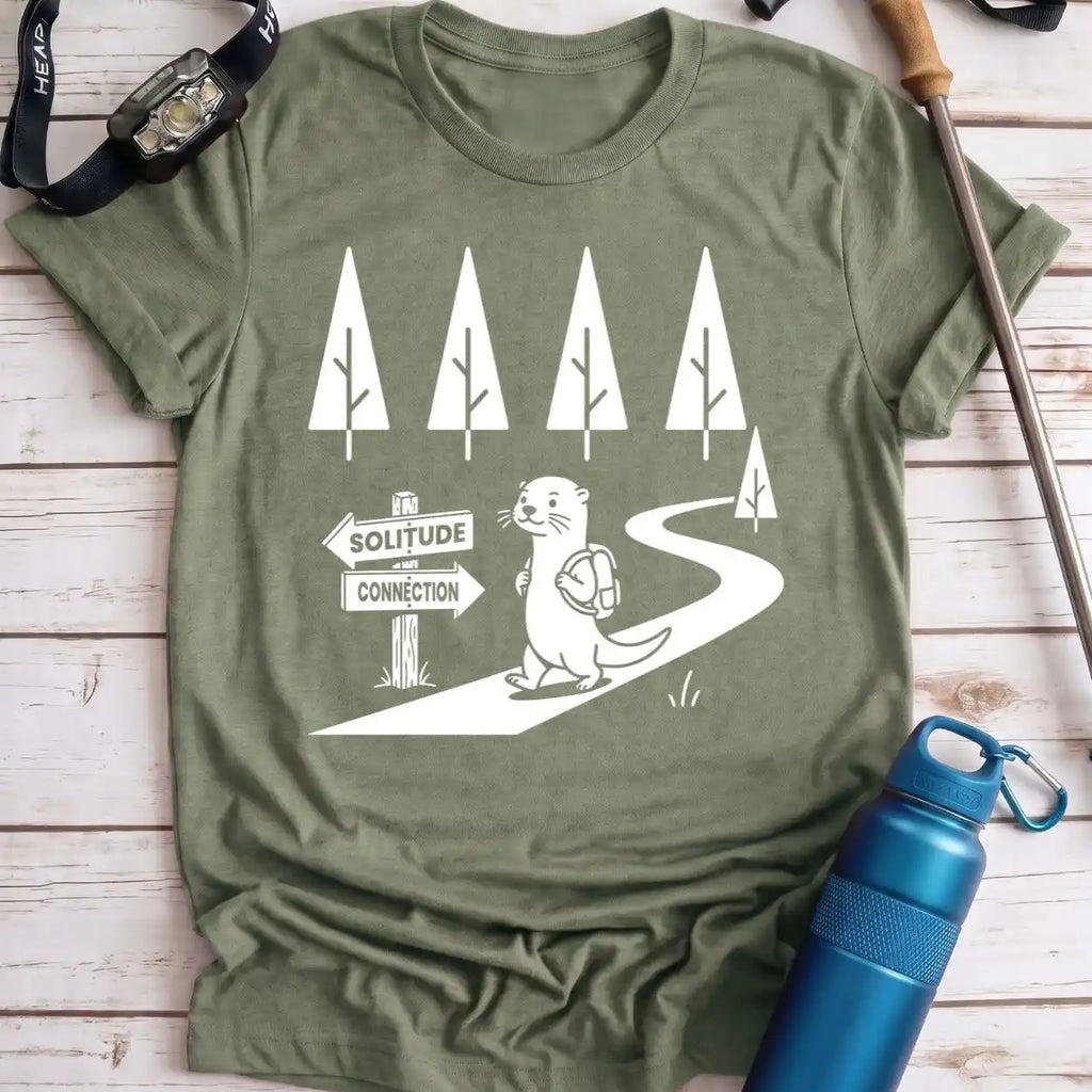 Solitude Trail Otter Tee