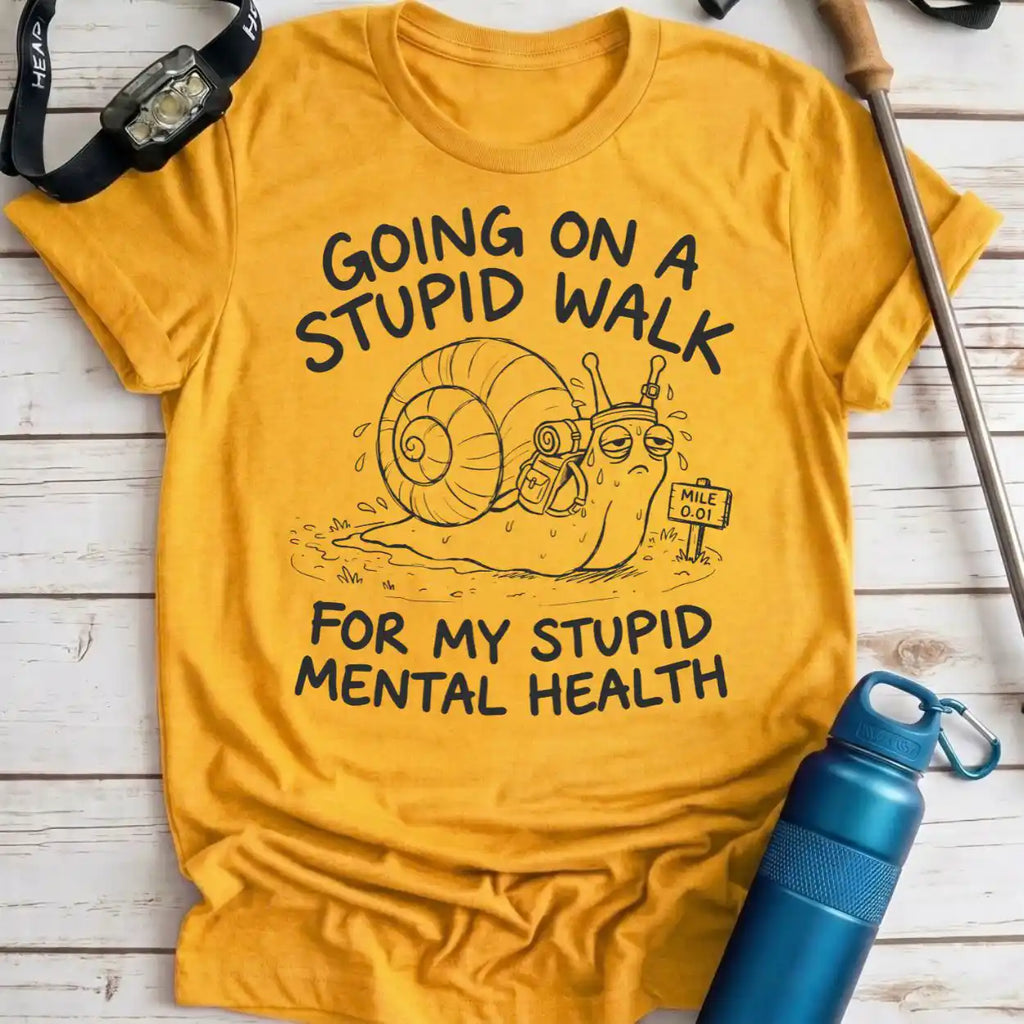 Stupid Walk Snail Tee
