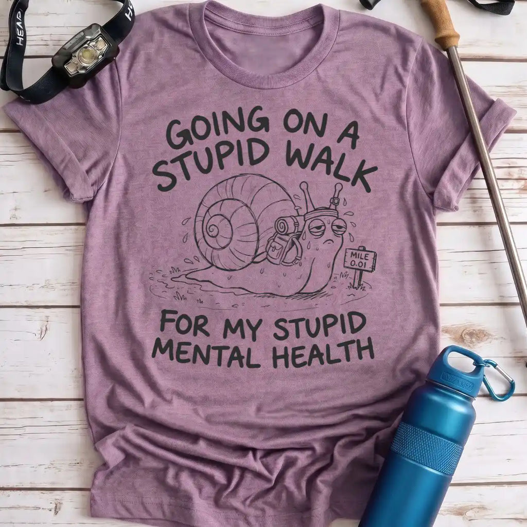 Stupid Walk Snail Tee