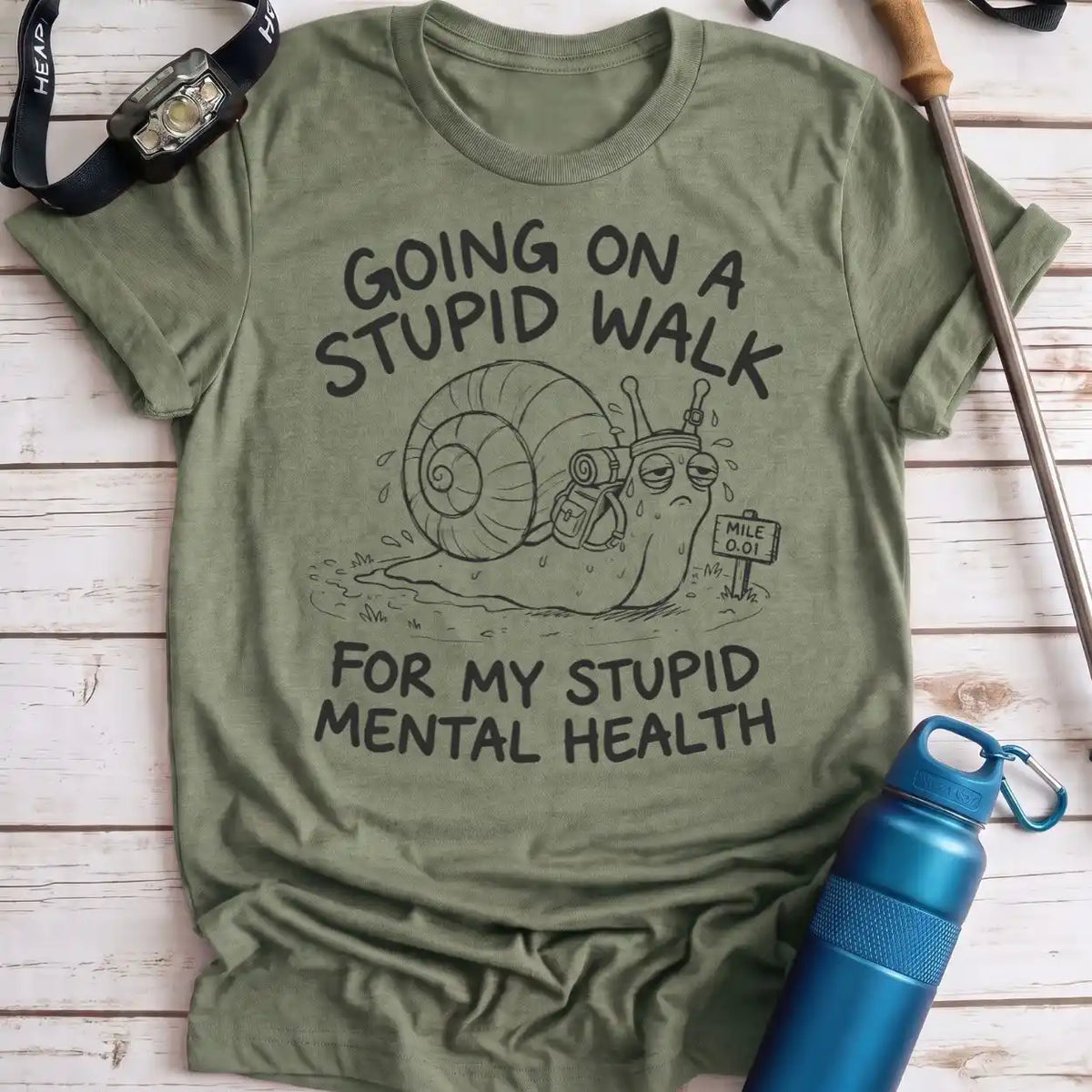 Stupid Walk Snail Tee