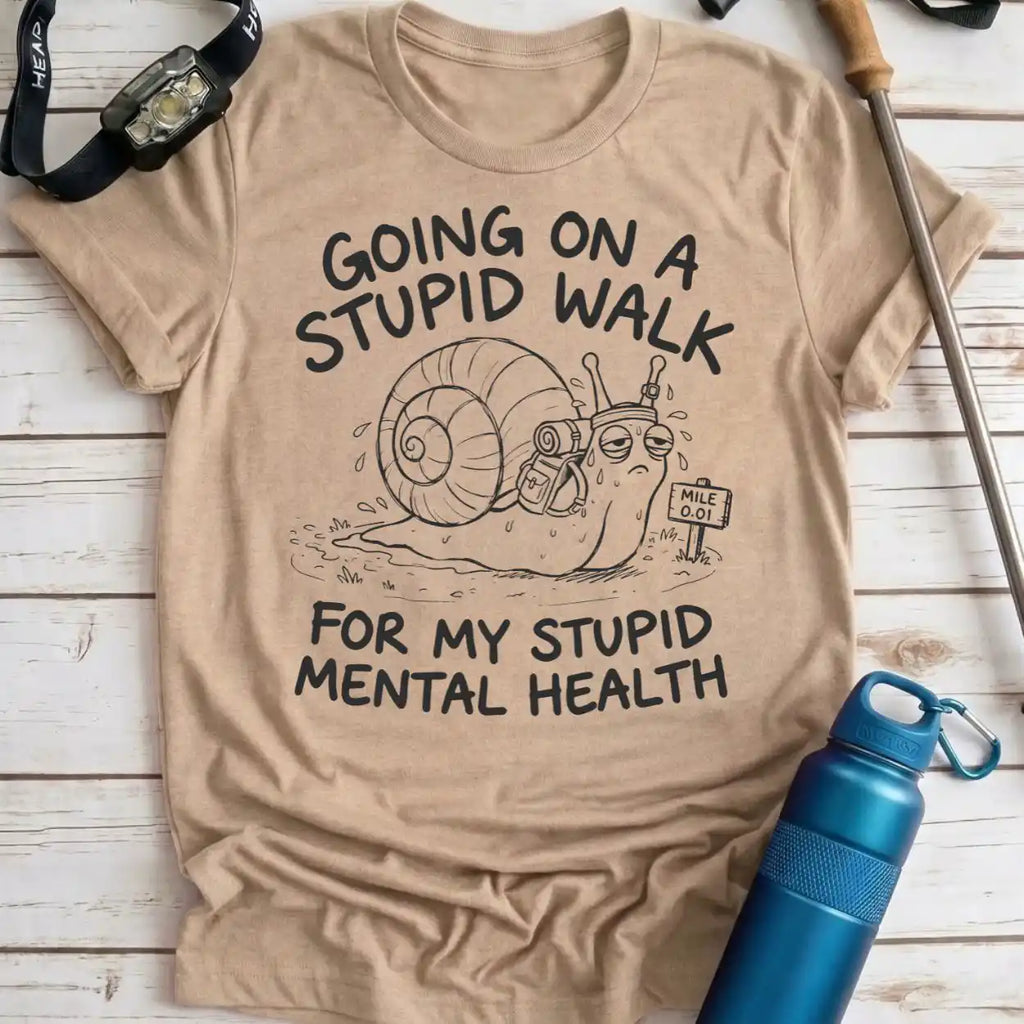 Stupid Walk Snail Tee