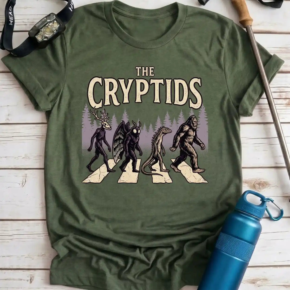 The Cryptids Forest Tee