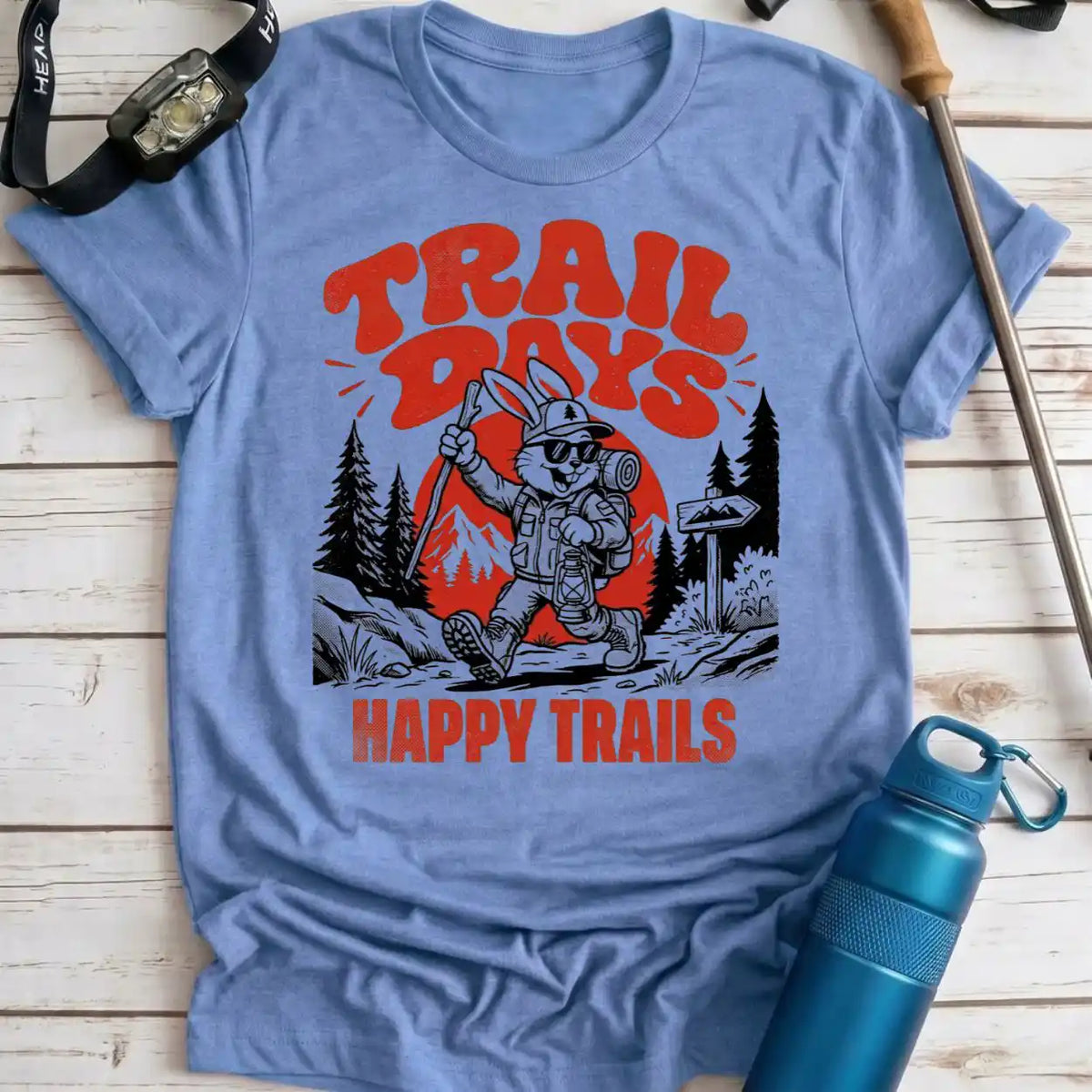 Happy Trails Rabbit Tee
