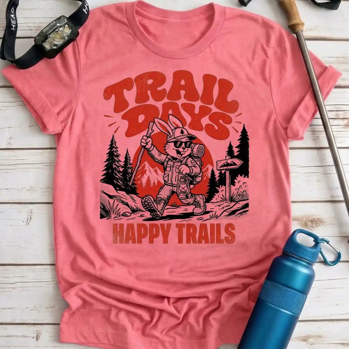 Happy Trails Rabbit Tee