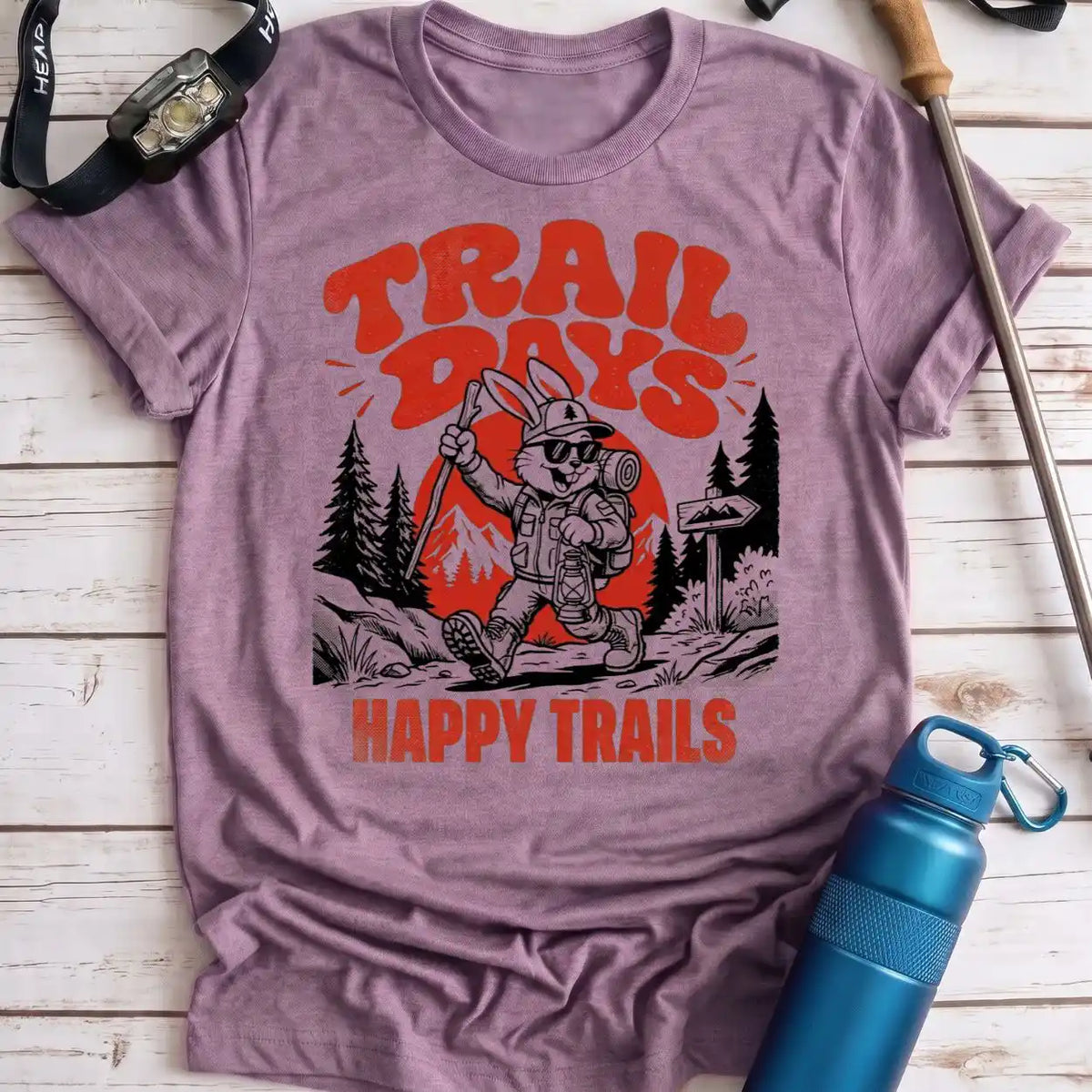 Happy Trails Rabbit Tee