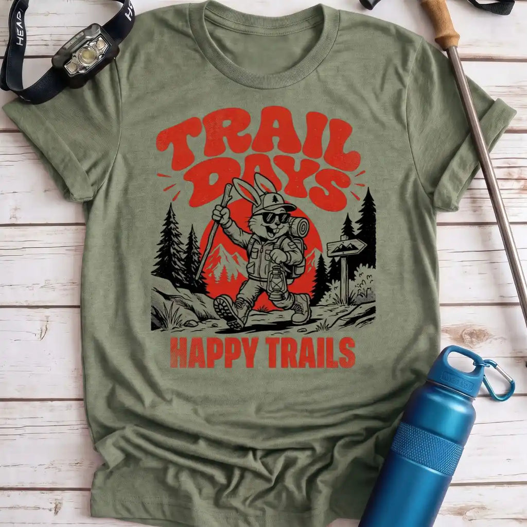 Happy Trails Rabbit Tee