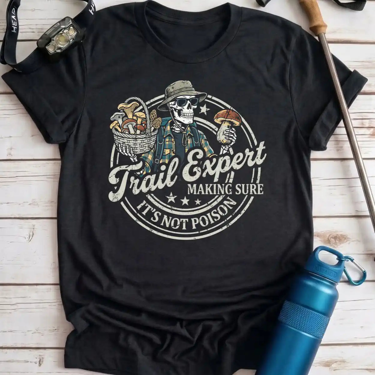 Trail Expert Skeleton Tee