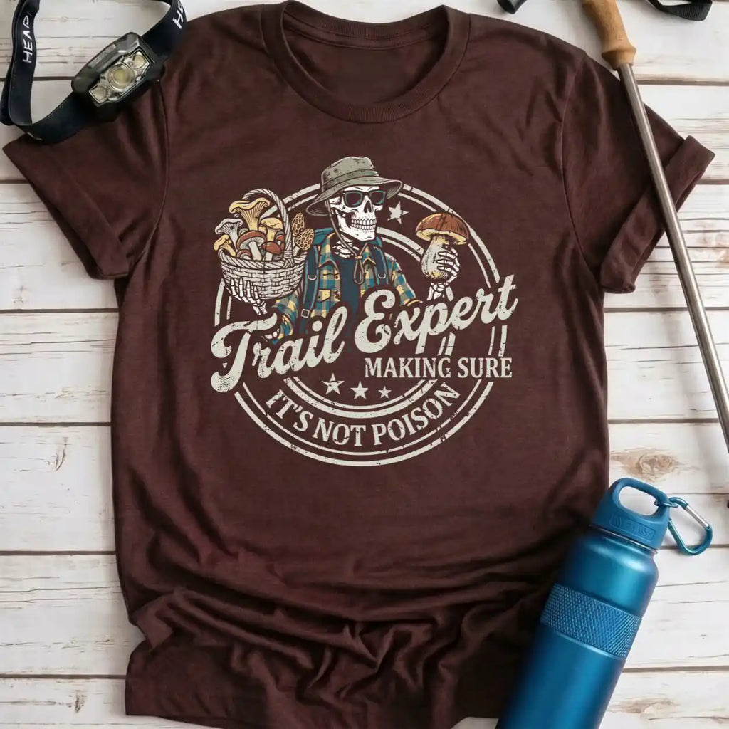 Trail Expert Skeleton Tee