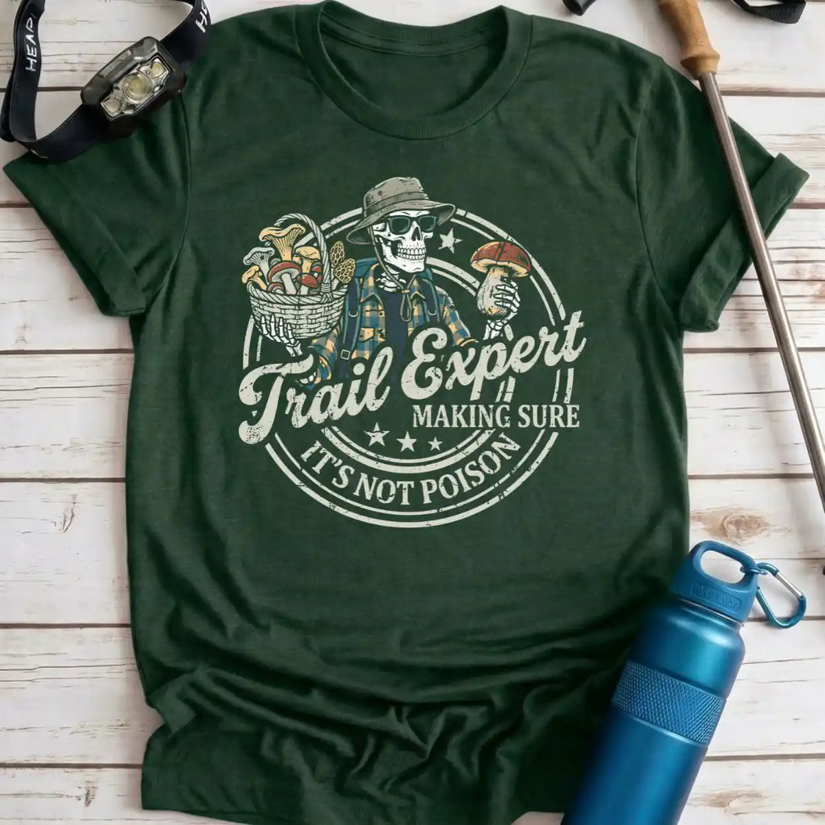 Trail Expert Skeleton Tee