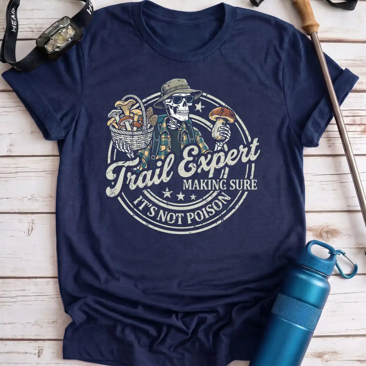 Trail Expert Skeleton Tee