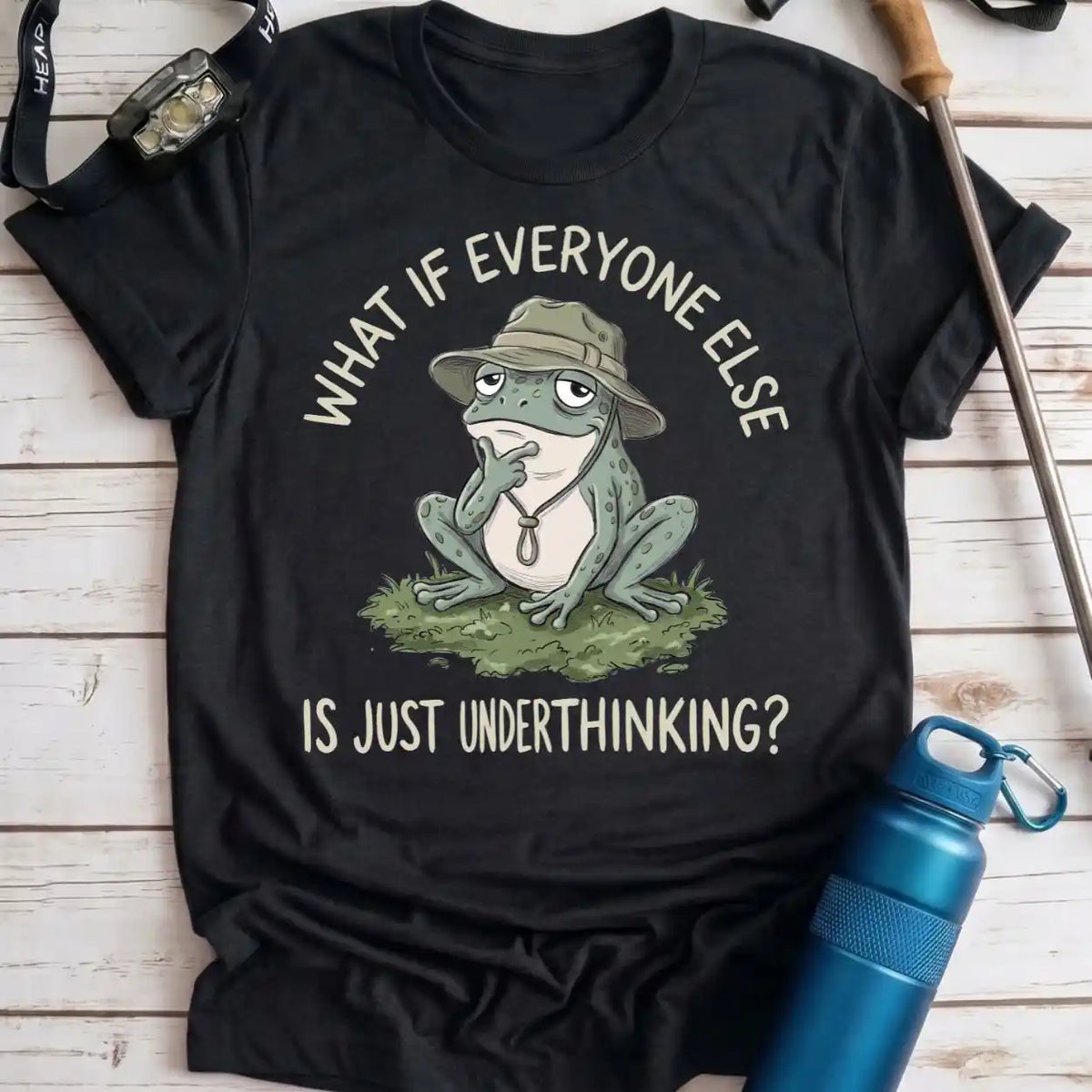 Underthinking Frog Tee