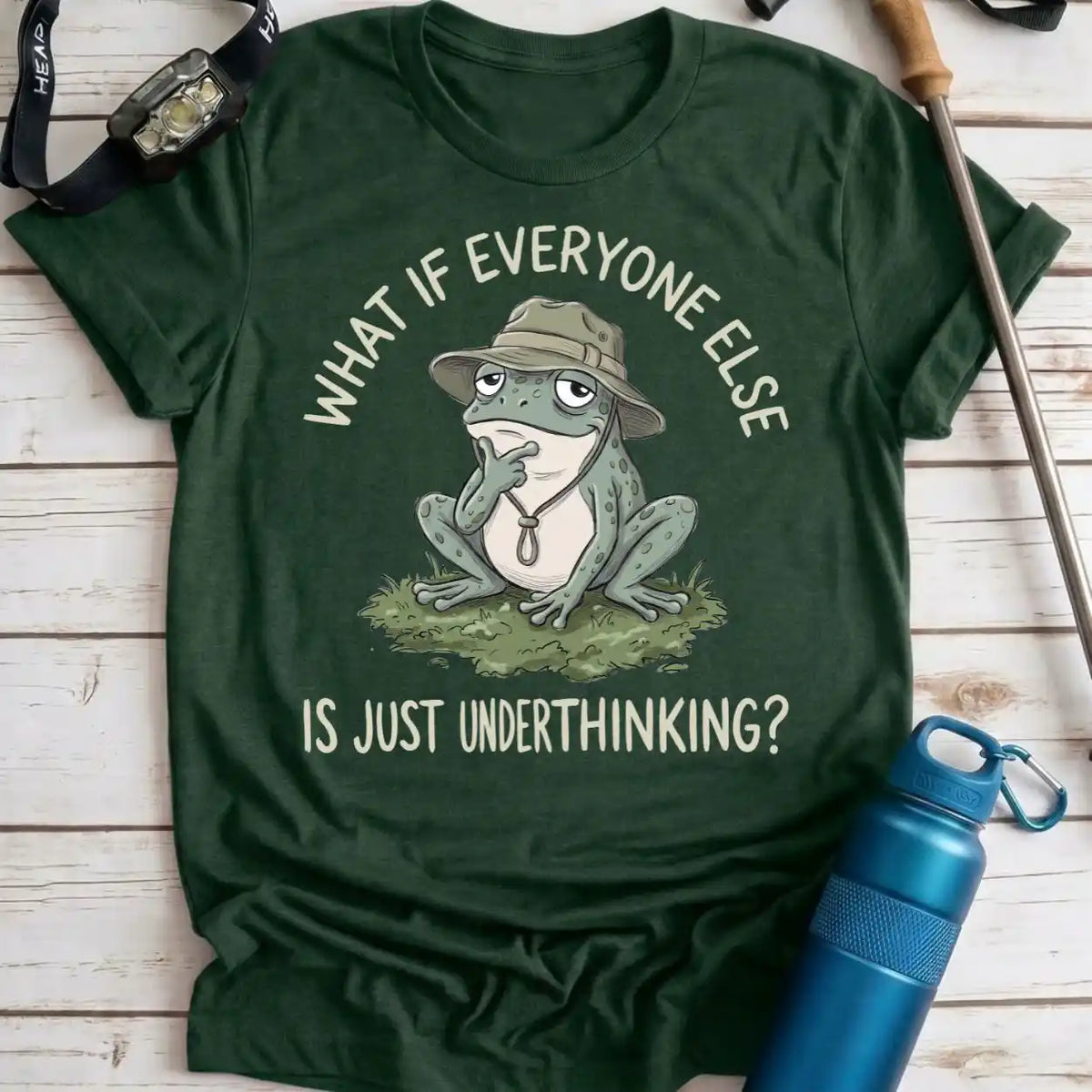 Underthinking Frog Tee