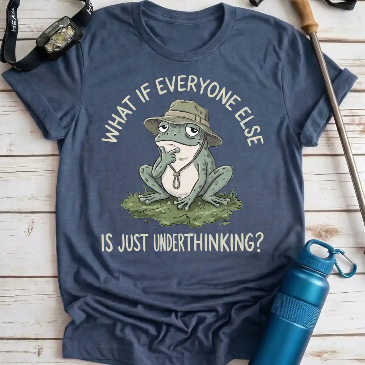 Underthinking Frog Tee