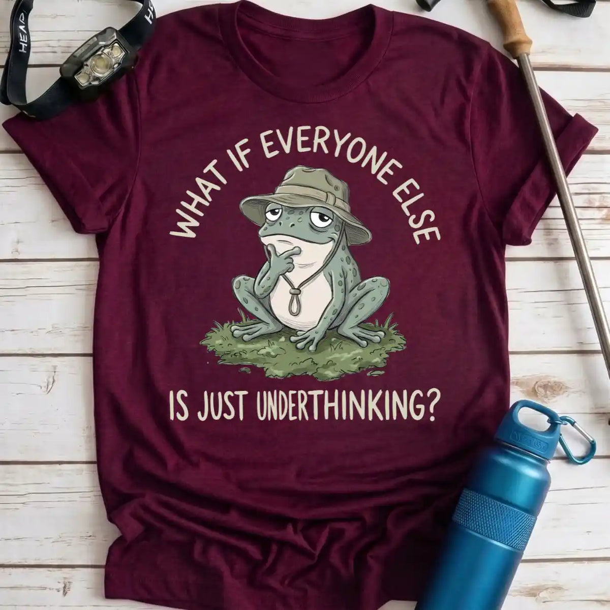 Underthinking Frog Tee