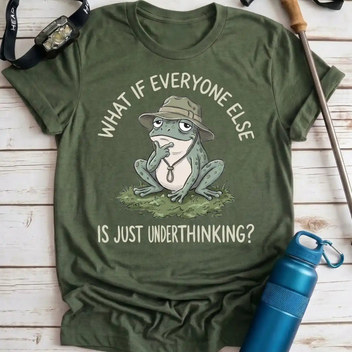 Underthinking Frog Tee